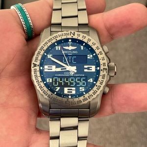 Breitling b50 cockpit titanium